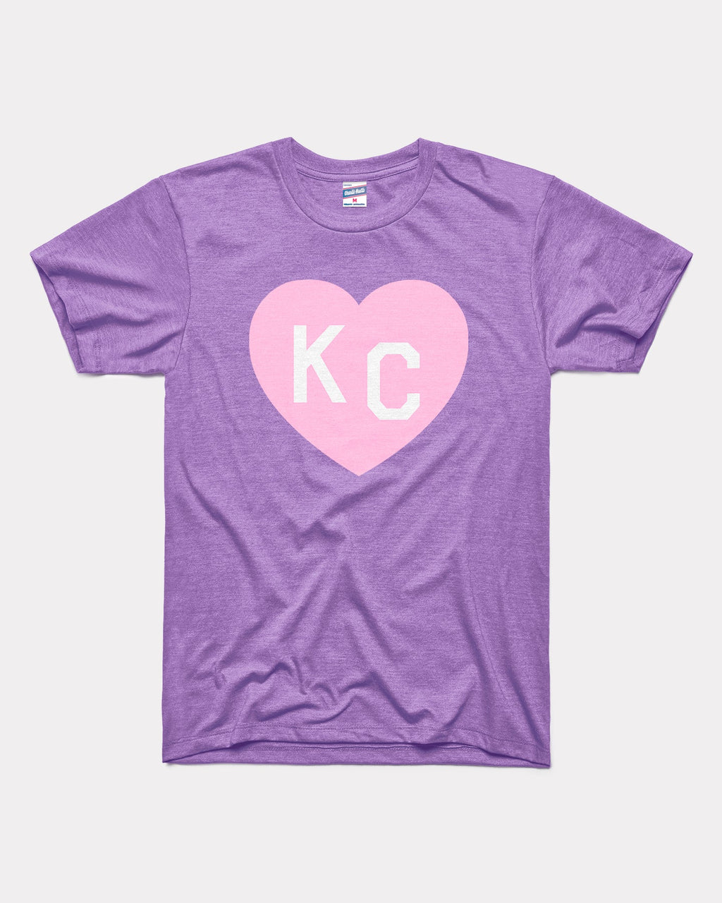Lavender KC Heart T-Shirt Hoodie, Sweatshirt | CoreVibeTees.com (Image 1)