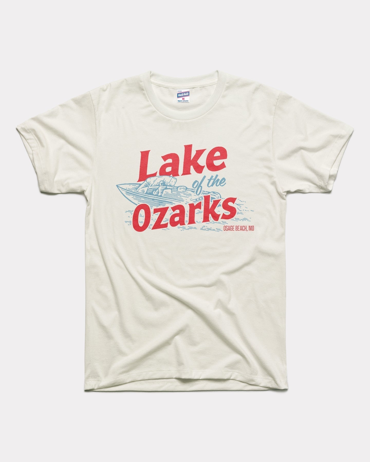 Lake of the Ozarks Vintage White T-Shirt Hoodie, Sweatshirt | CoreVibeTees.com (Image 1)