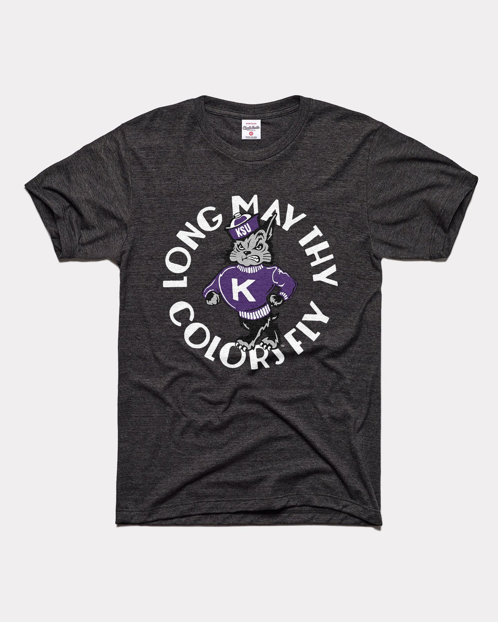 Long May the Colors Fly KSU Black T-Shirt Hoodie, Sweatshirt | CoreVibeTees.com (Image 1)