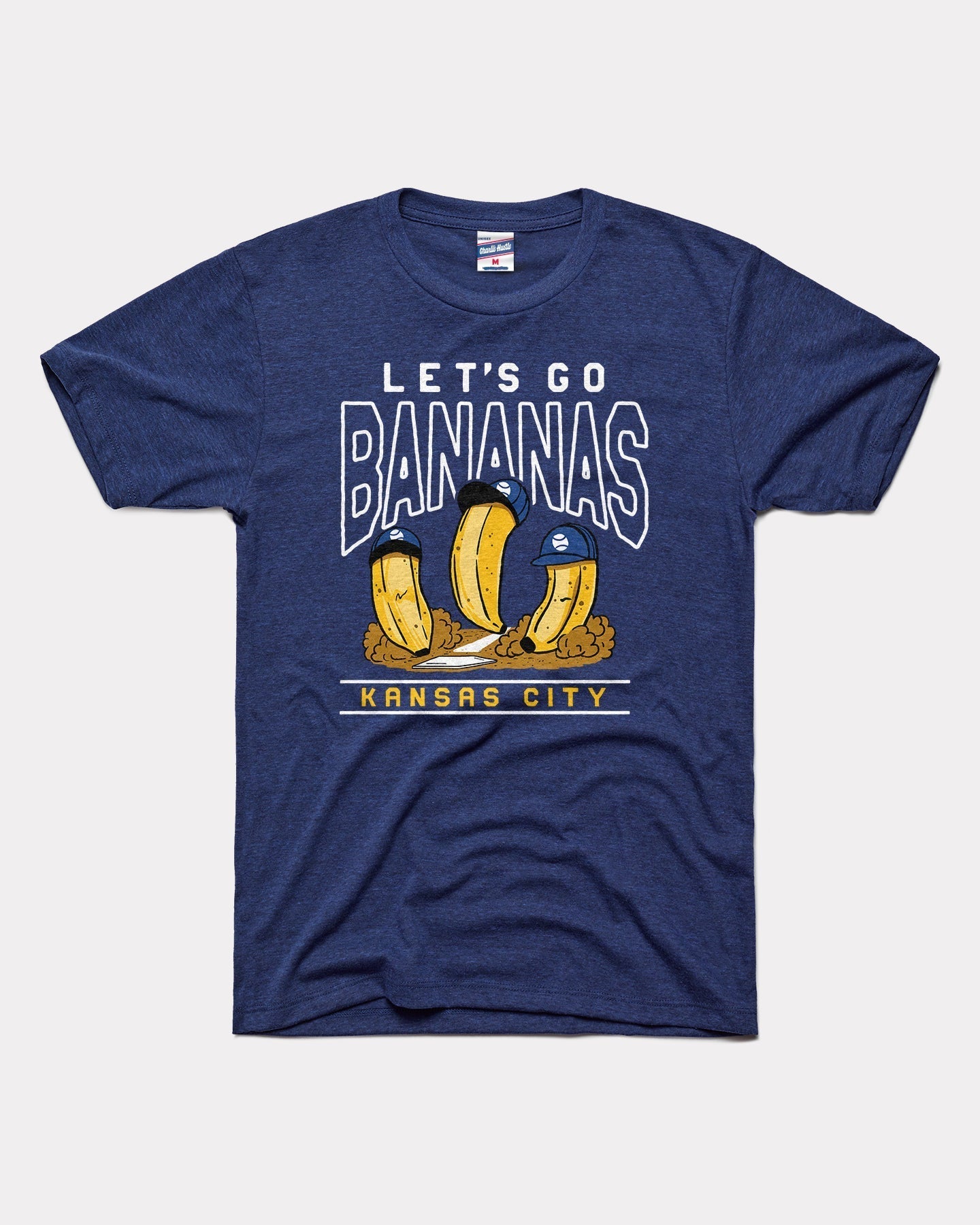 Let's Go Bananas Baseball Navy T-Shirt Hoodie, Sweatshirt | CoreVibeTees.com