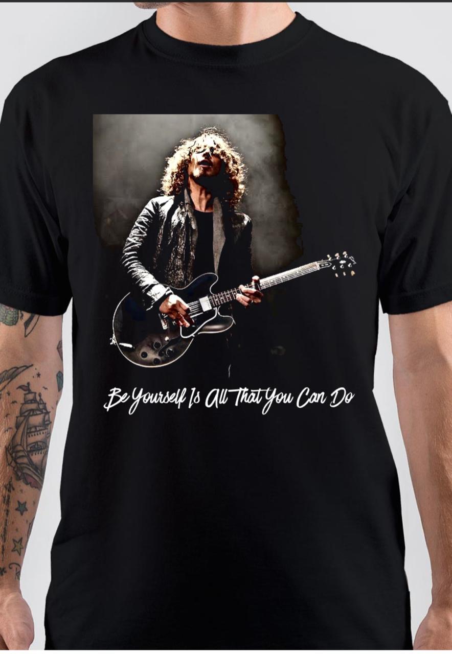 Chris Cornell Be Yourself T-Shirt Hoodie, Sweatshirt | CoreVibeTees.com