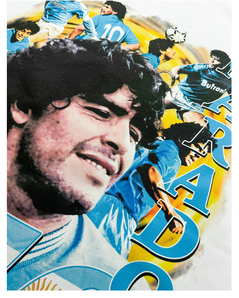 Diego Maradona The King Sweatshirt T-Shirts, Hoodie | CoreVibeTees.com (Image 5)
