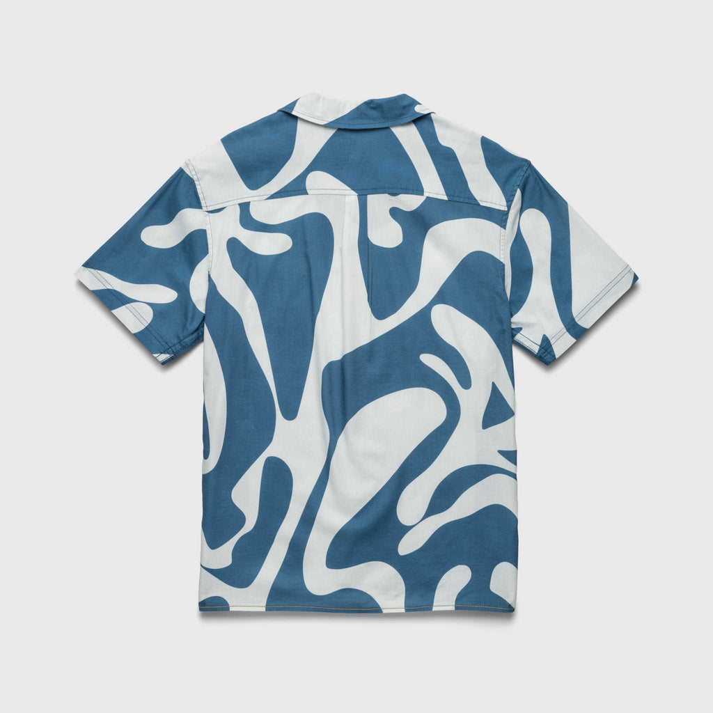 Billy Swirl Camp Collar Shirt - Blue Hoodie, Sweatshirt | CoreVibeTees.com (Image 2)