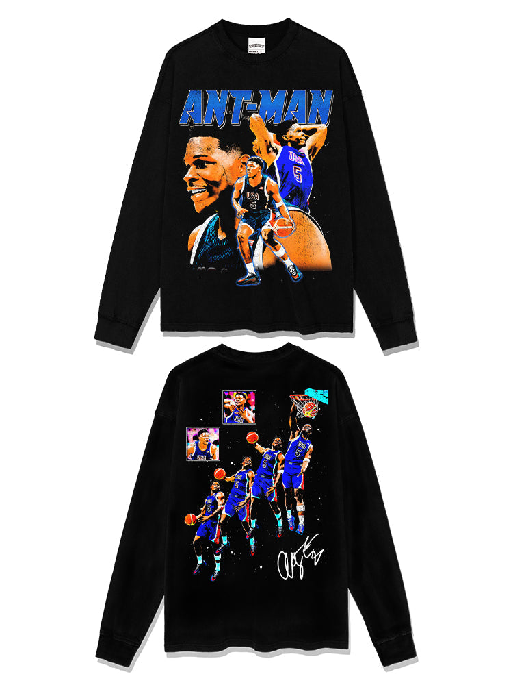 Anthony Edwards Sweatshirt NBA 2024 Style003 T-Shirts, Hoodie | CoreVibeTees.com (Image 2)