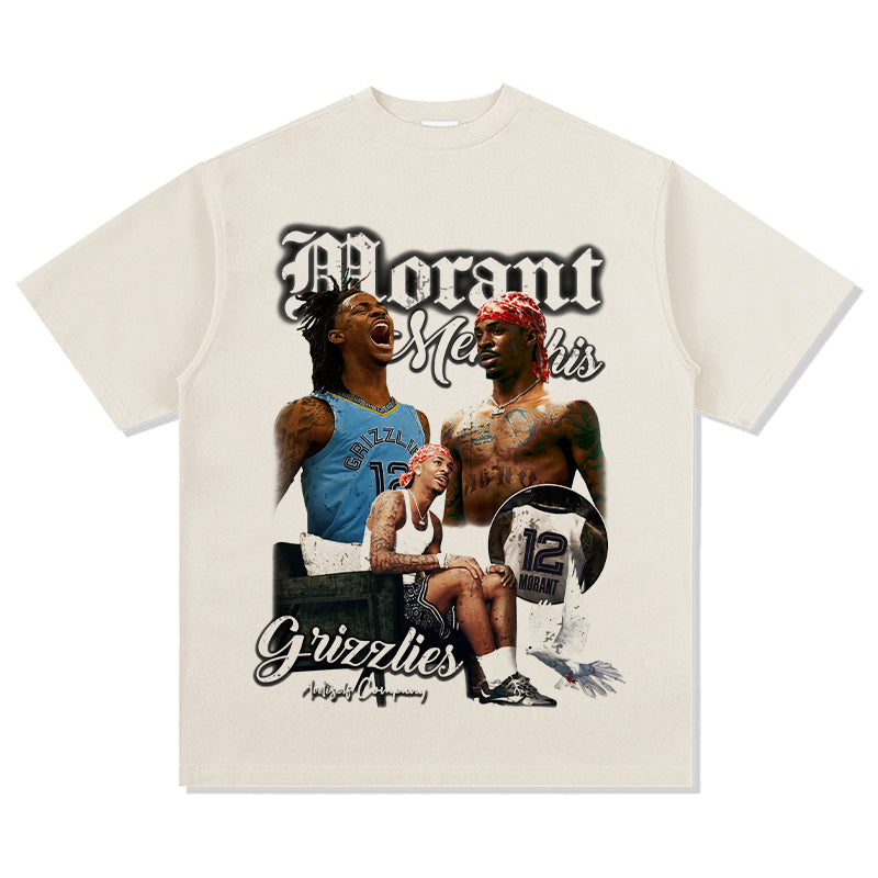 Ja Morant Tee NBA 2024 Style002 Hoodie, Sweatshirt | CoreVibeTees.com (Image 3)