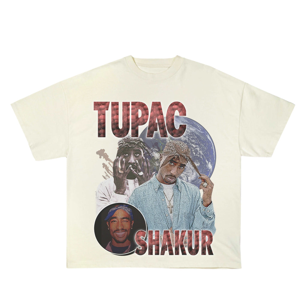 Tupac Tee Hoodie, Sweatshirt | CoreVibeTees.com (Image 1)