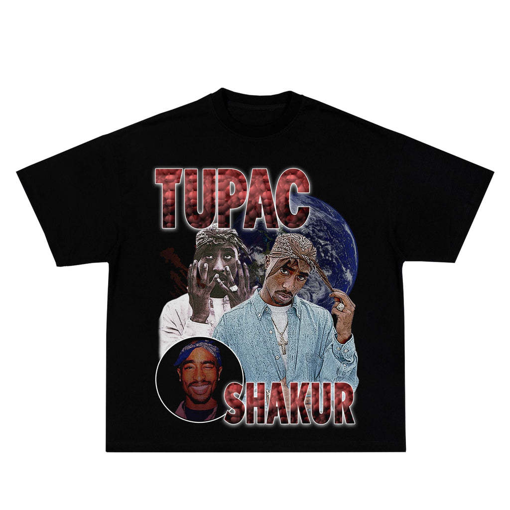Tupac Tee Hoodie, Sweatshirt | CoreVibeTees.com (Image 2)