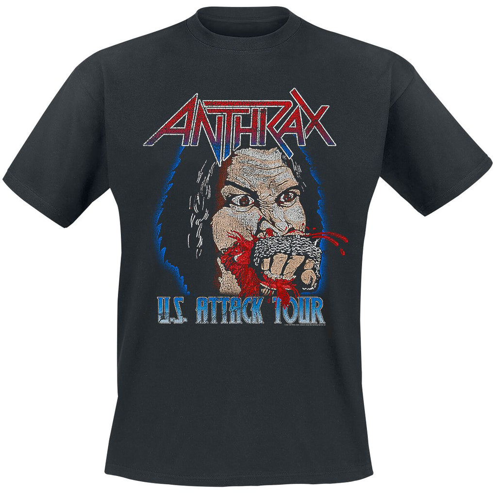 Anthrax US Attack Tour T-Shirt Hoodie, Sweatshirt | CoreVibeTees.com