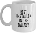 Best Installer In The Galaxy Mug Funny Sci-fi Lover Gift Geek Coworker Present Coffee Tea Cup 11 oz