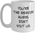 Alien Mug, Coffee Cup, Travel, Funny