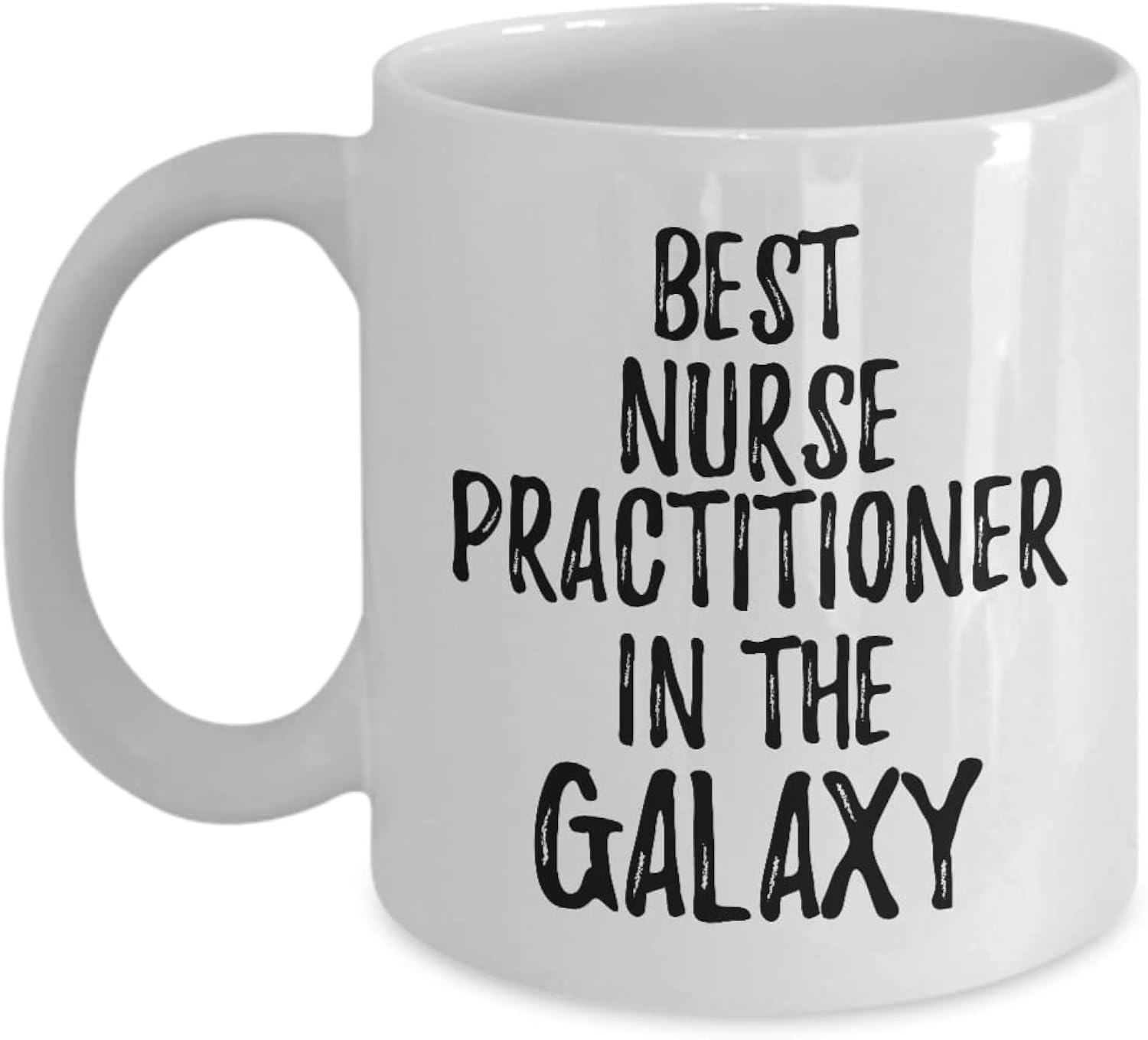 Best Nurse Practitioner In The Galaxy Mug Funny Sci-fi Lover Gift Geek Coworker Present Coffee Tea Cup 11 oz