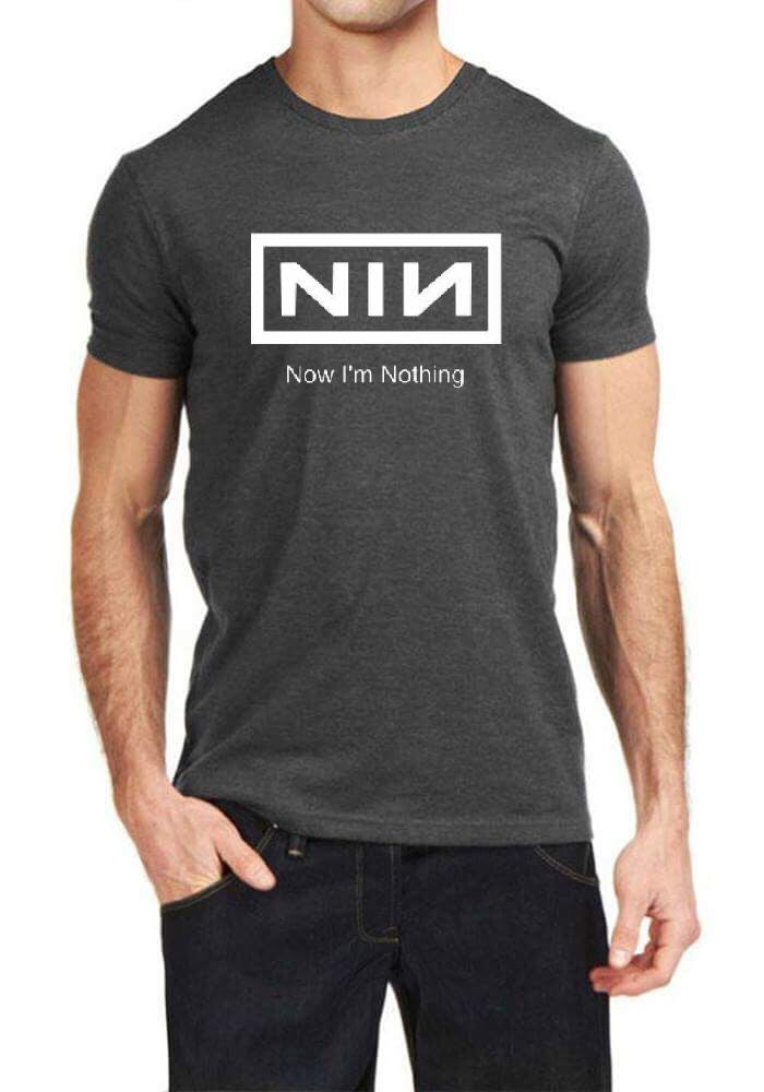 NIN â€“ Now I Am Nothing T-Shirt Hoodie, Sweatshirt | CoreVibeTees.com