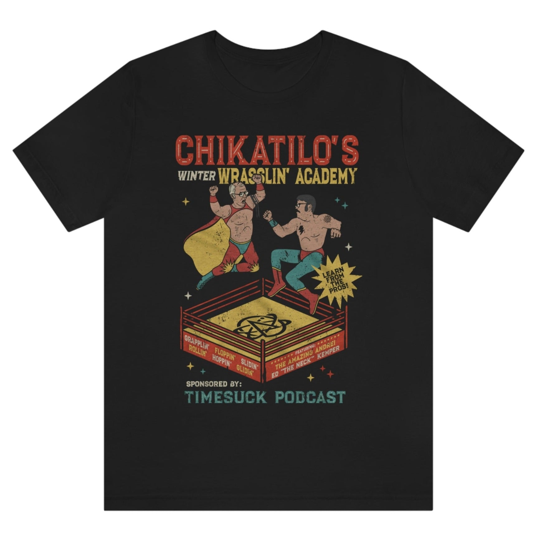 Wrasslin Academy Tee Hoodie, Sweatshirt | CoreVibeTees.com