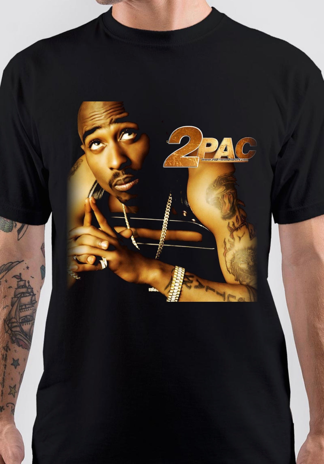 2Pac Rapper Black T-Shirt Hoodie, Sweatshirt | CoreVibeTees.com