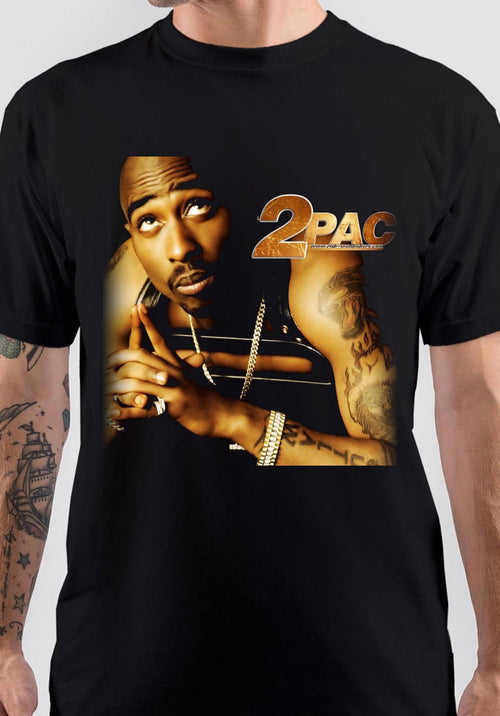 2Pac Rapper Black T-Shirt Hoodie, Sweatshirt | CoreVibeTees.com