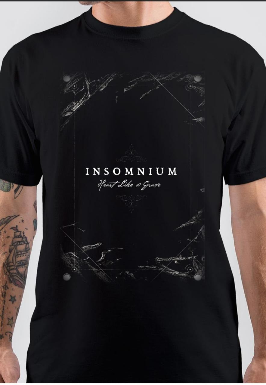 Insomnium Heart Like A Grave T-Shirt Hoodie, Sweatshirt | CoreVibeTees.com