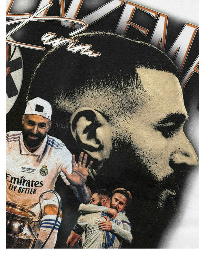 karim Benzema â€œSignatureâ€ Sweatshirt T-Shirts, Hoodie | CoreVibeTees.com (Image 5)