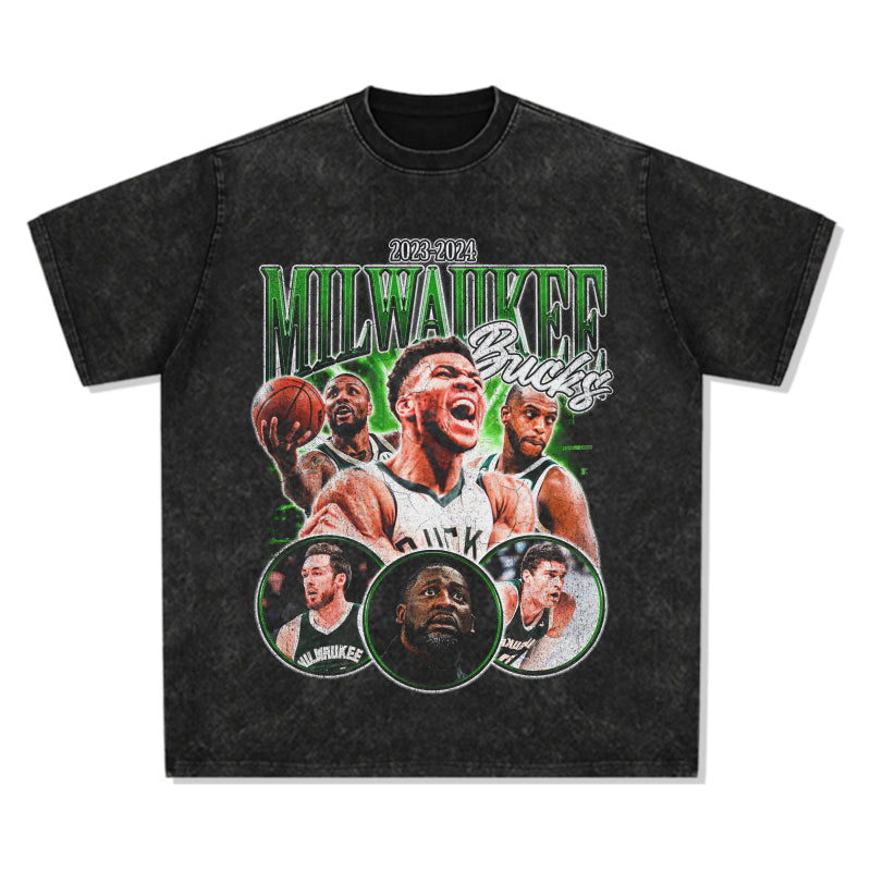 Milwaukee Bucks TEE NBA 2024 Hoodie, Sweatshirt | CoreVibeTees.com (Image 2)