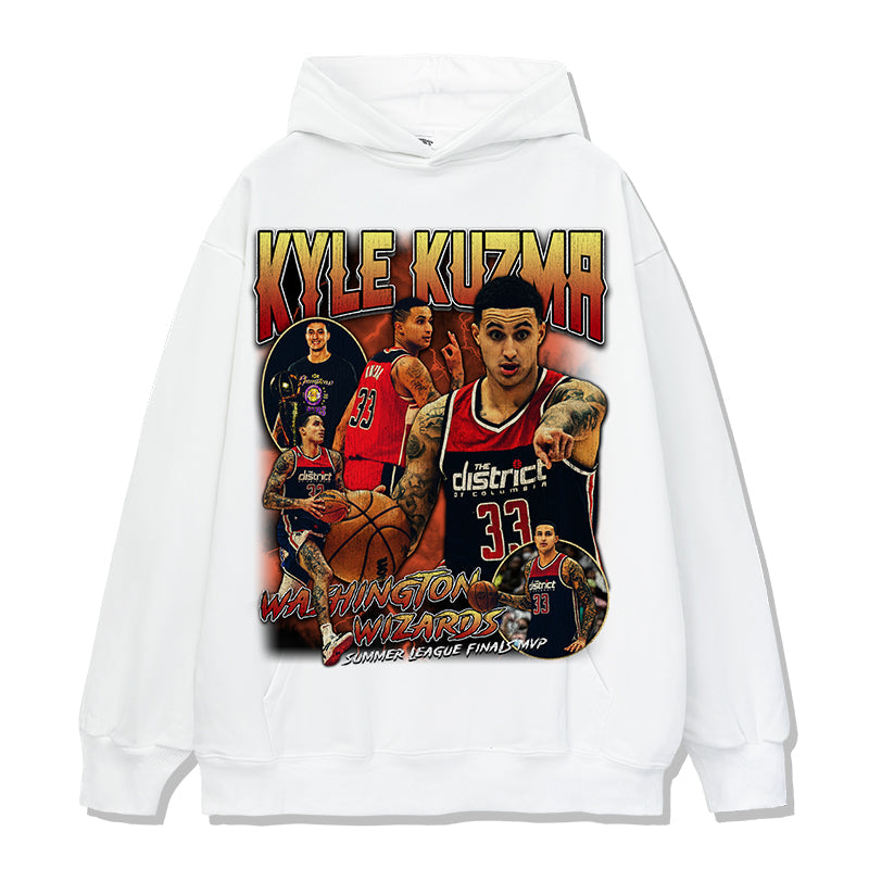 Kyle Kuzma HOODIE NBA 2024 Style001 T-Shirts, Sweatshirt | CoreVibeTees.com (Image 1)