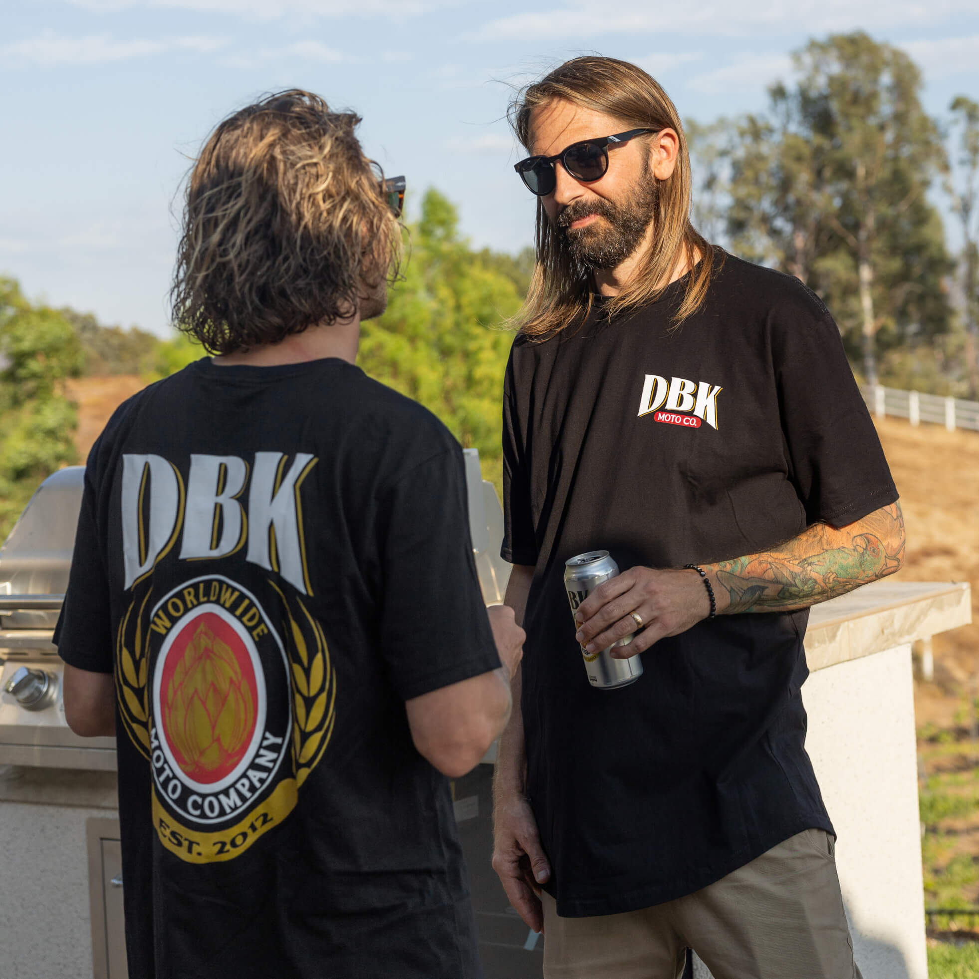 DBK Beer Co. - Premium Tall Tee Hoodie, Sweatshirt | CoreVibeTees.com (Image 3)