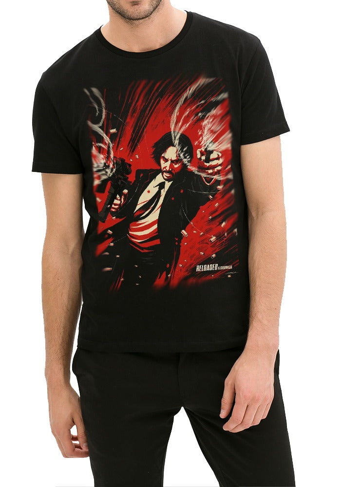 John Wick Black Half Sleeve T-Shirt Style006 Hoodie, Sweatshirt | CoreVibeTees.com