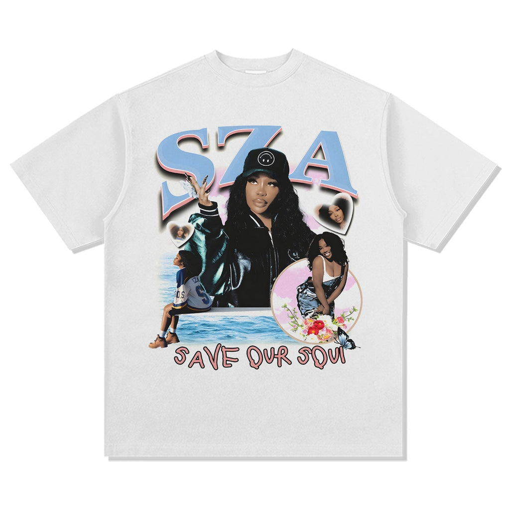 Sza â€œsave Our Soulsâ€ Tee Hoodie, Sweatshirt | CoreVibeTees.com (Image 4)