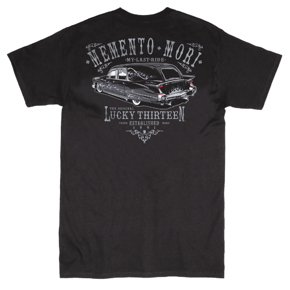 Lucky 13 Momento Mori T-Shirt Hoodie, Sweatshirt | CoreVibeTees.com (Image 1)