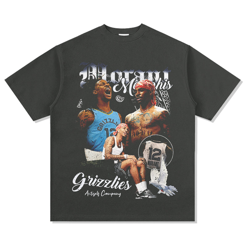 Ja Morant Tee NBA 2024 Style002 Hoodie, Sweatshirt | CoreVibeTees.com (Image 4)