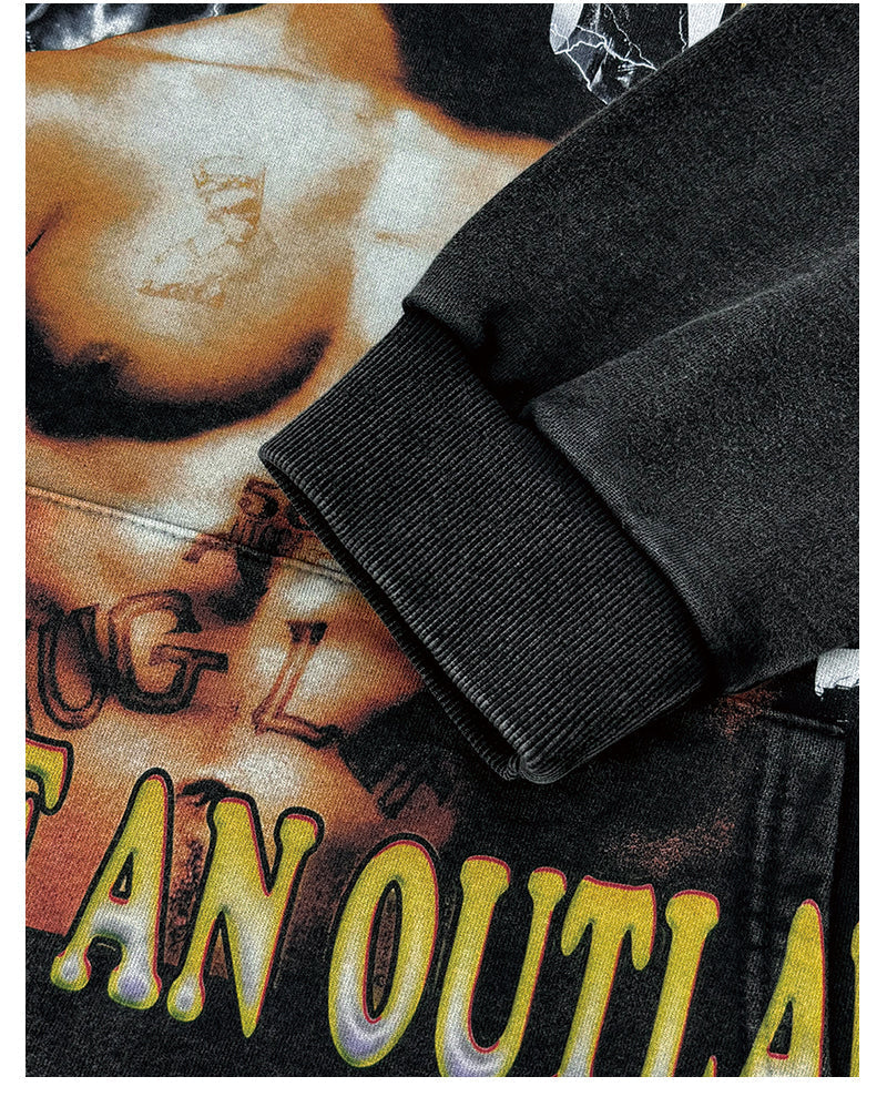 Life of an Outlaw By Tupac Shakur Hoodie T-Shirts, Sweatshirt | CoreVibeTees.com (Image 4)