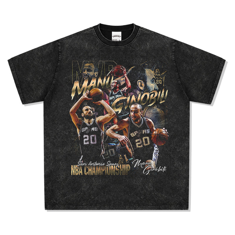 Manu Ginobili Tee NBA 2024 Hoodie, Sweatshirt | CoreVibeTees.com (Image 5)