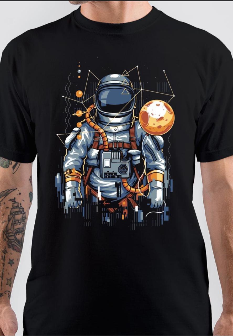 Astronaut In Space T-Shirt Hoodie, Sweatshirt | CoreVibeTees.com