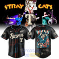 Texas Rangers x Stray Cats US Tour 2026 Baseball Jersey