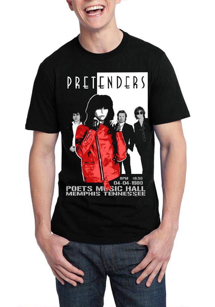 The Pretenders Black T-Shirt Hoodie, Sweatshirt | CoreVibeTees.com