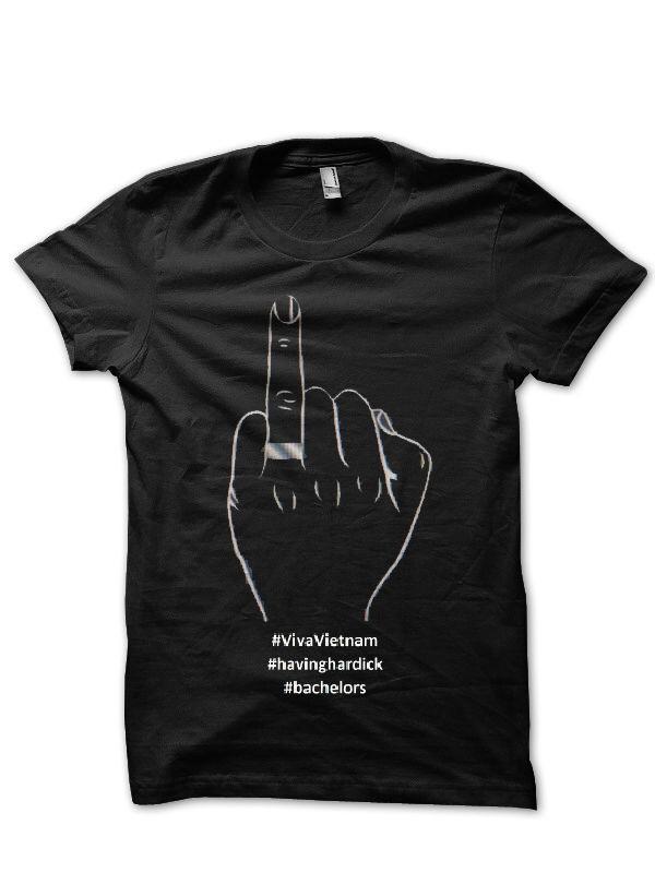 Married Finger Half Sleeve Black T-Shirt Hoodie, Sweatshirt | CoreVibeTees.com