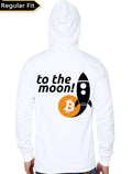 Bitcoin White Hoodie T-Shirts, Sweatshirt | CoreVibeTees.com