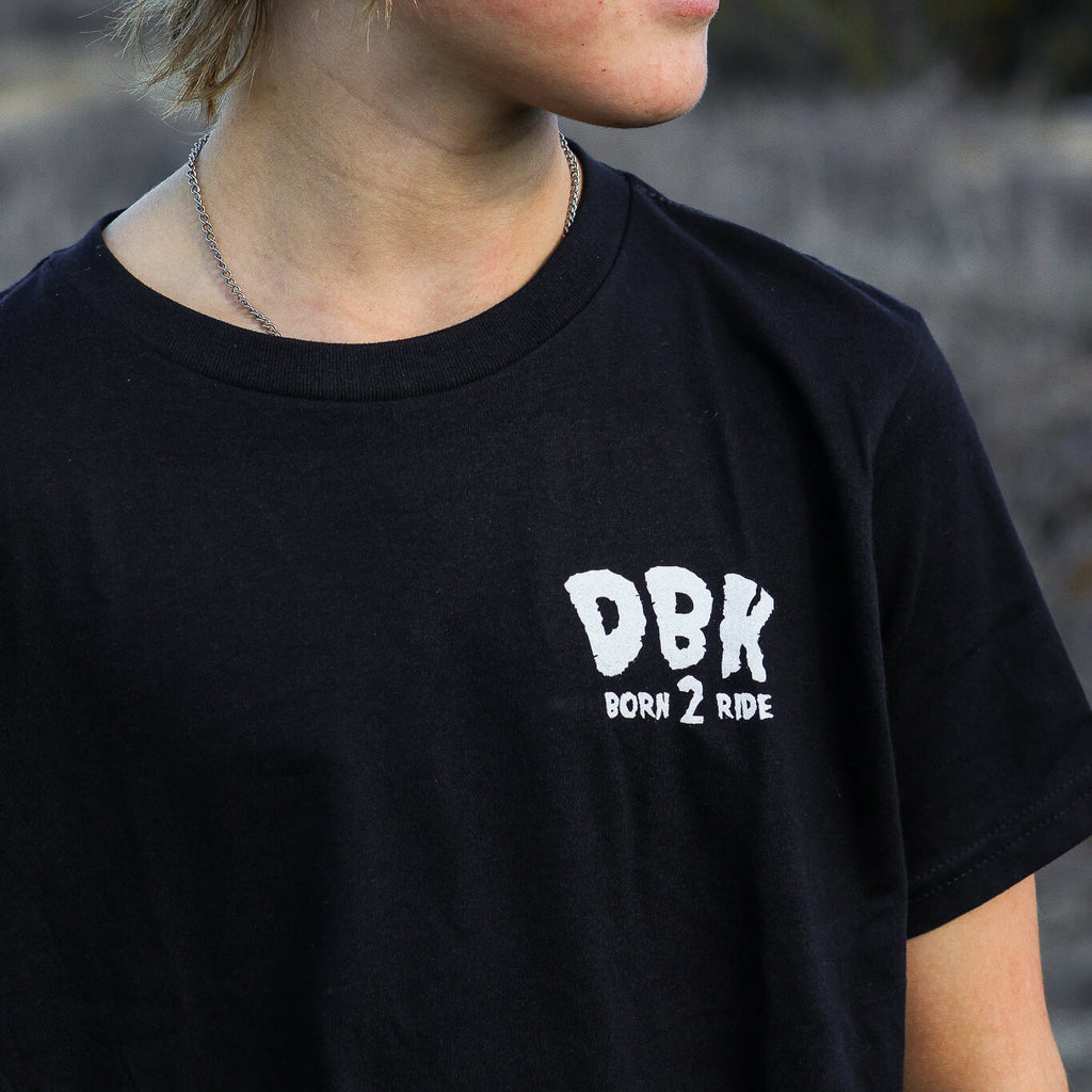 Born 2 Ride - Youth Premium Tee Hoodie, Sweatshirt | CoreVibeTees.com (Image 2)