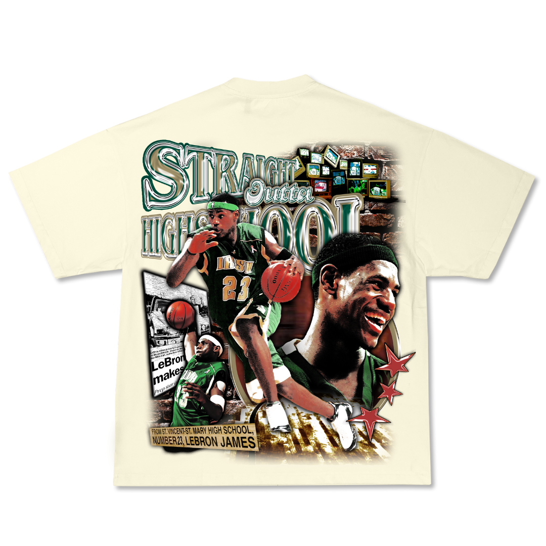 LeBron "High School" Tee Hoodie, Sweatshirt | CoreVibeTees.com (Image 4)