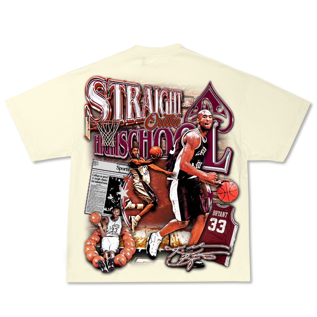 Kobe "Highschool" Tee Hoodie, Sweatshirt | CoreVibeTees.com (Image 2)