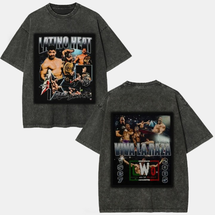 Eddie Guerrero Back Design TEE Hoodie, Sweatshirt | CoreVibeTees.com (Image 2)