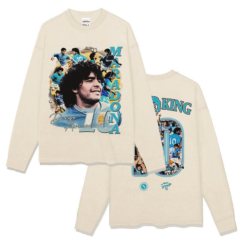 DIEGO MARADONA FOOTBALL SWEATSHIRT 2024 T-Shirts, Hoodie | CoreVibeTees.com (Image 5)