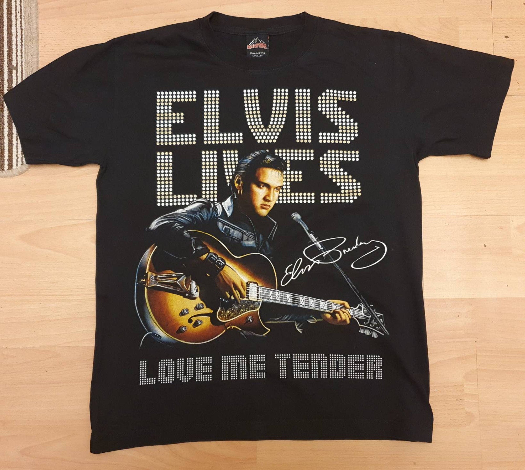 Elvis Presley Lives Rock Tees T-Shirt Print Both Sides Hoodie, Sweatshirt | CoreVibeTees.com