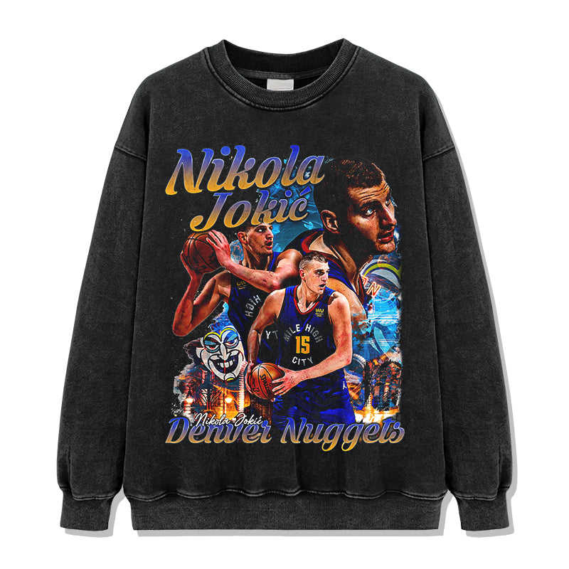 Nikola Jokic Sweatshirt NBA 2024 T-Shirts, Hoodie | CoreVibeTees.com (Image 2)