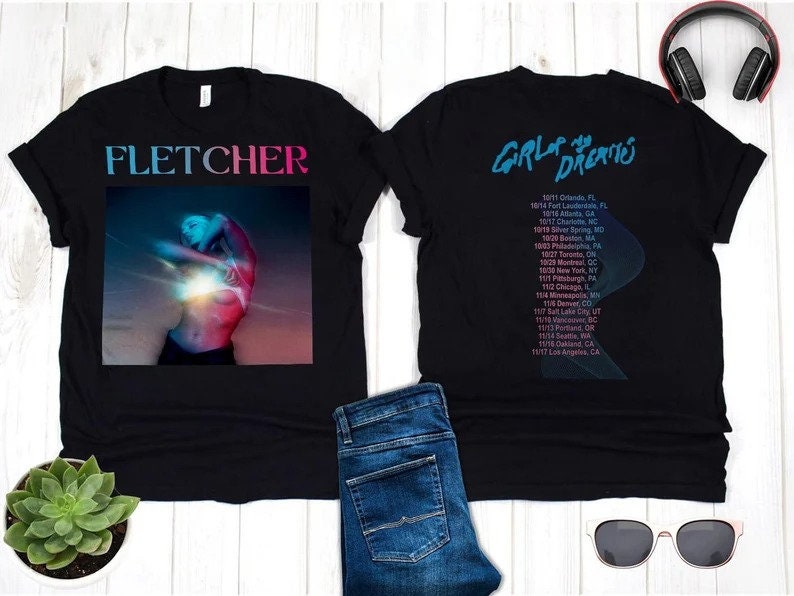 Girl of My Dreams Tour Double sided tshirt Hoodie, Sweatshirt | CoreVibeTees.com