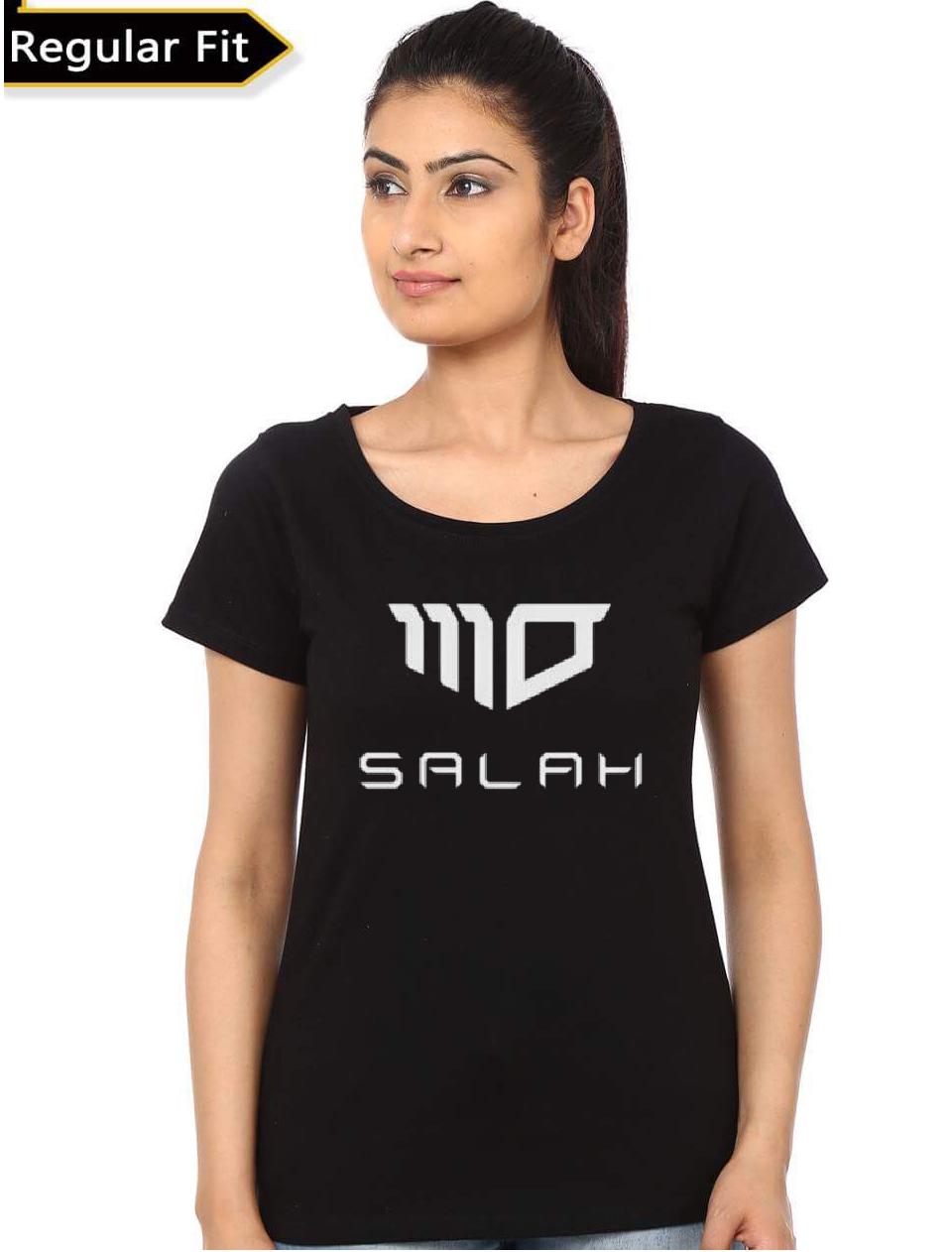 Mohamed Salah Girlâ€™s Black T-Shirt Style001 Hoodie, Sweatshirt | CoreVibeTees.com