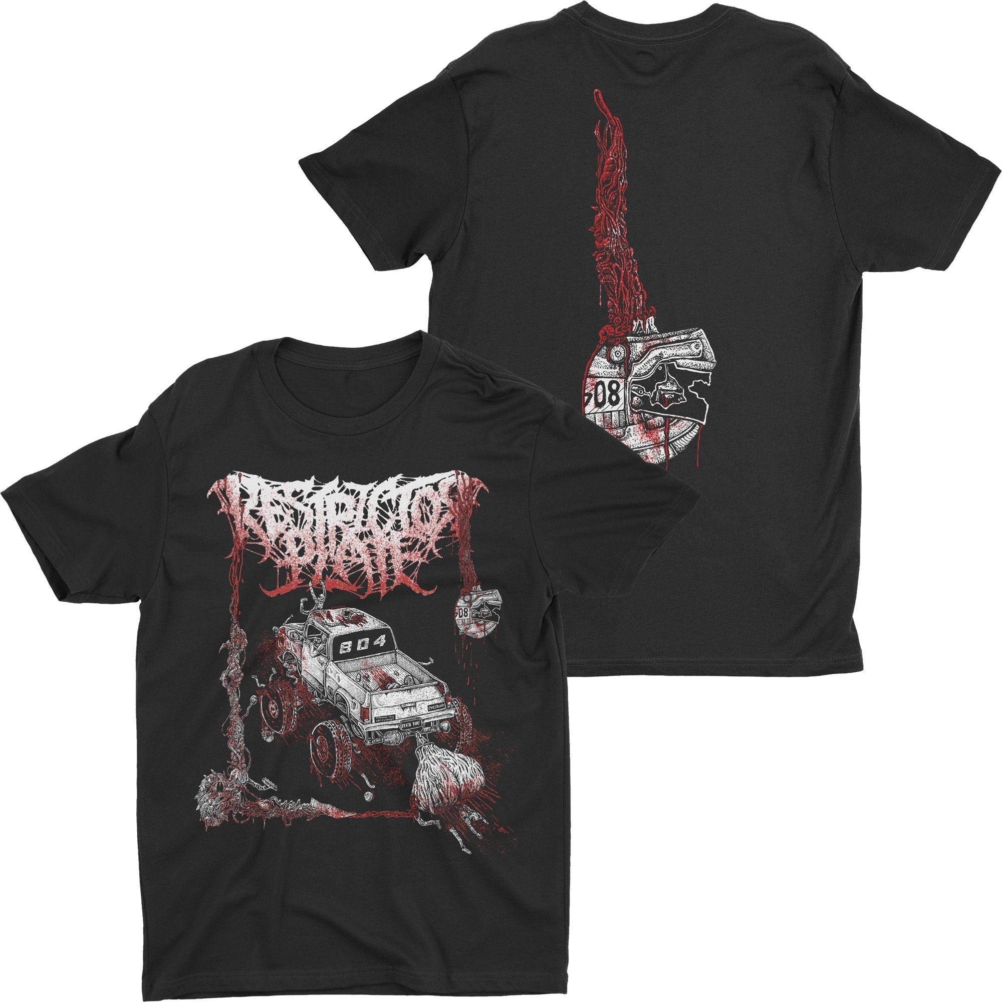 RESTRICTOR PLATE - TRUCK NUTZ t-shirt Hoodie, Sweatshirt | CoreVibeTees.com (Image 1)