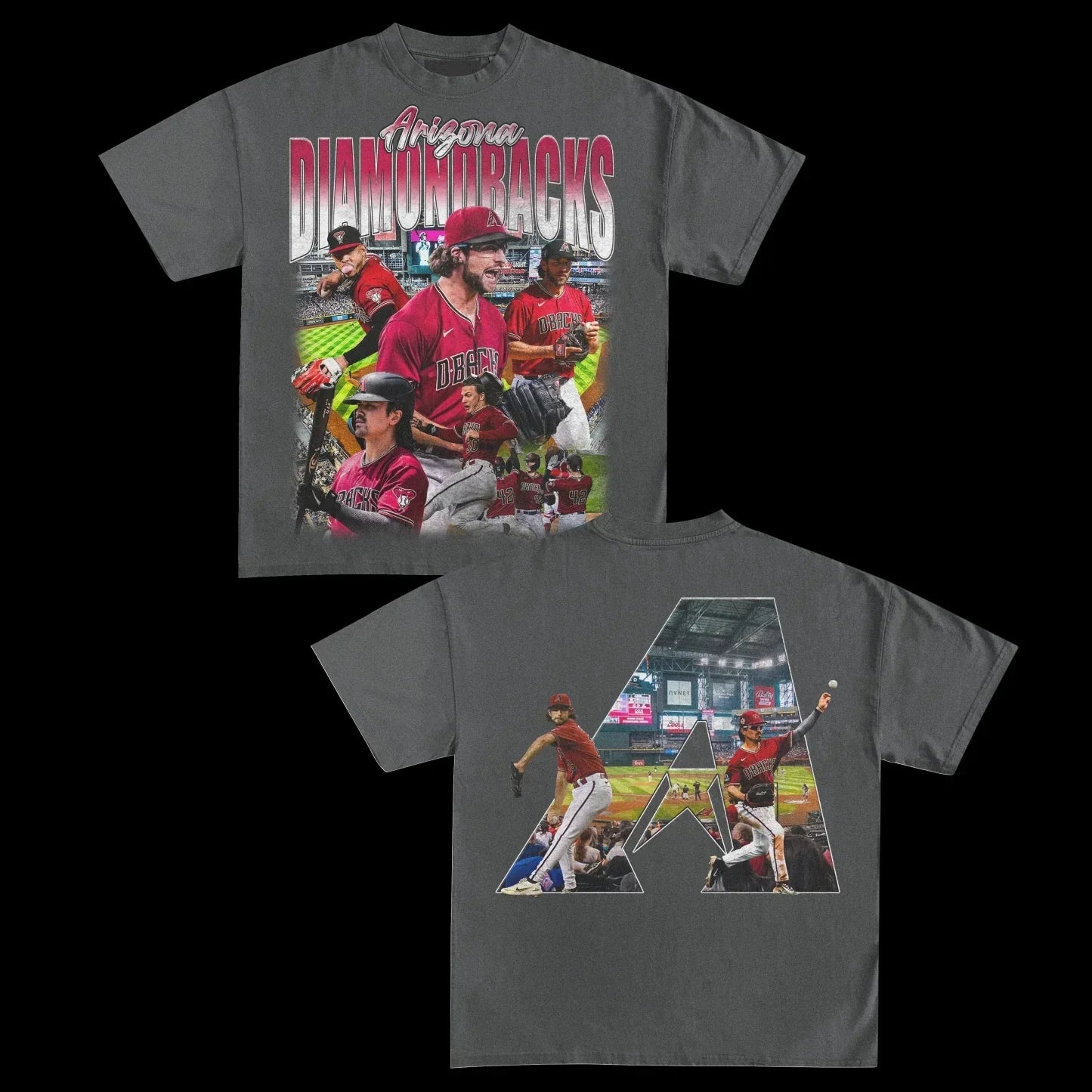 Arizona Diamondsbacks Back Design TEE Hoodie, Sweatshirt | CoreVibeTees.com (Image 2)