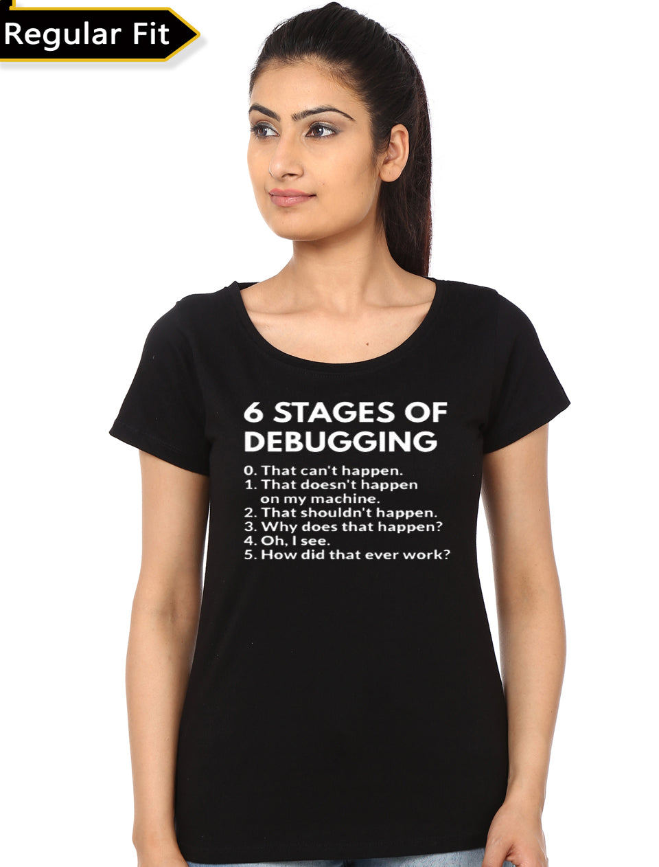6 Stages Of  Debugging Black Girls T-Shirt Hoodie, Sweatshirt | CoreVibeTees.com