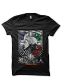 Shingeki No Kyojin Black T-Shirt Hoodie, Sweatshirt | CoreVibeTees.com