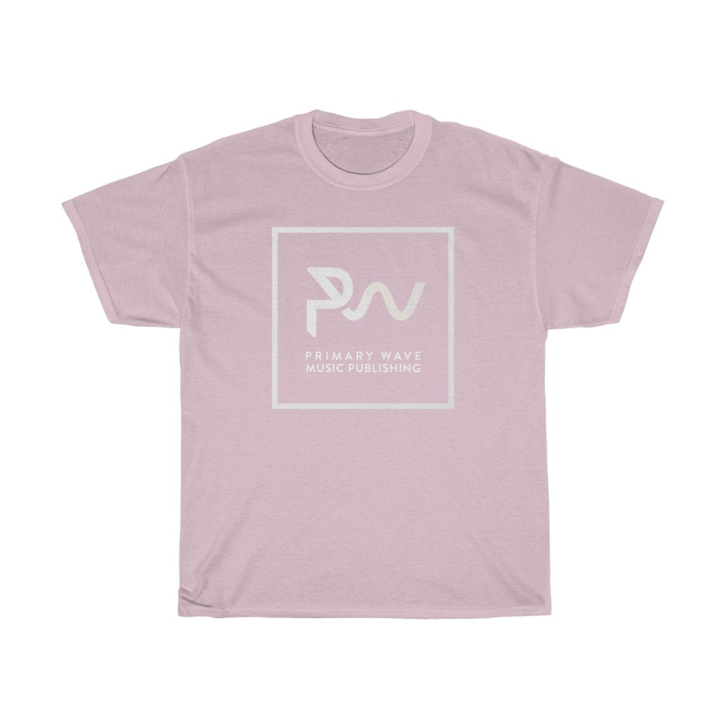 Primary Wave - White Icon Tee Hoodie, Sweatshirt | CoreVibeTees.com (Image 1)