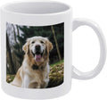 Funny Golden Retriever Mug Funny White Coffee Mug Large Ceramic Tea Cup Exquisite Porcelain Mugs Personality Novelty Coffee Cup Cute Latte Cups Great Gift for Men Women Office Work